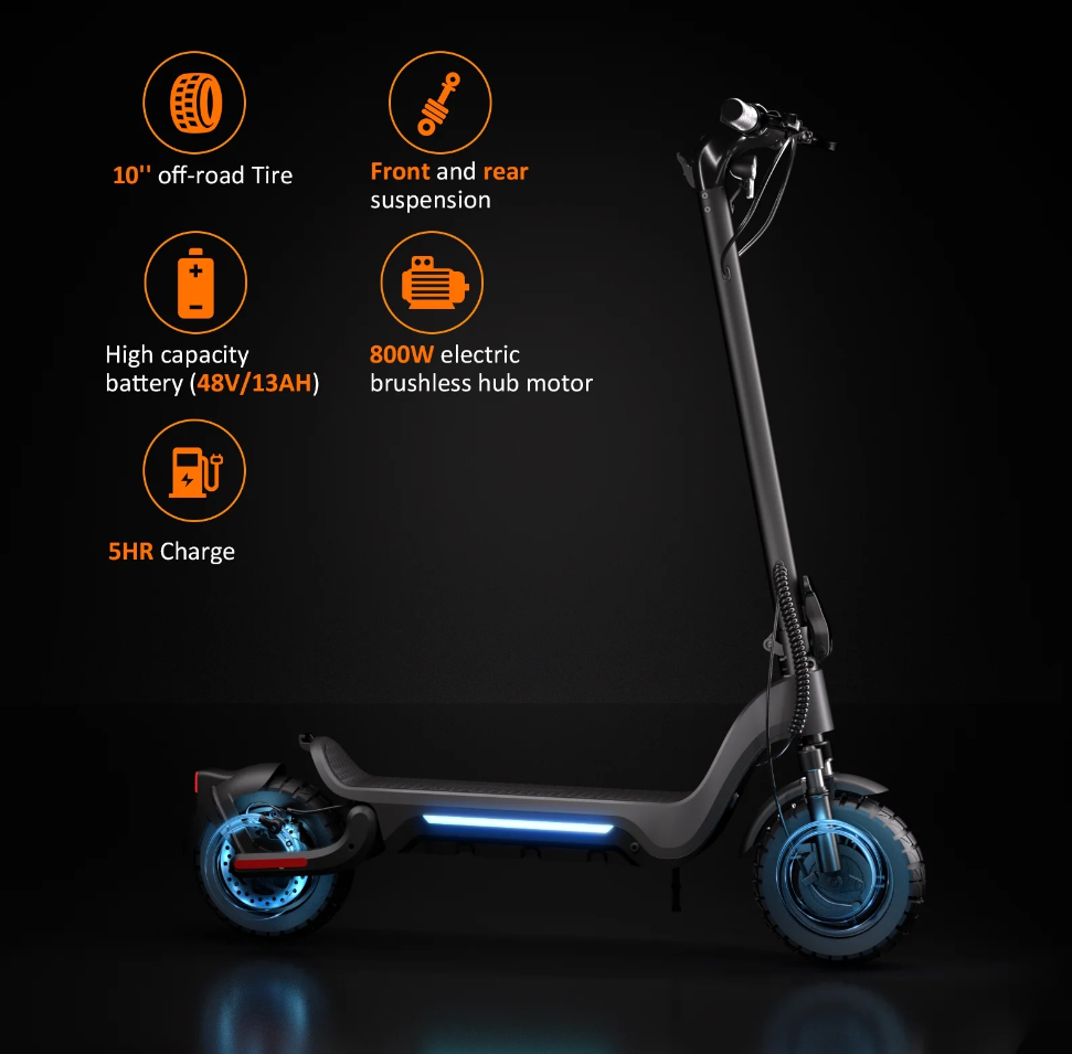Stylish E-Scooter City Cruiser – Power, Style, and Freedom