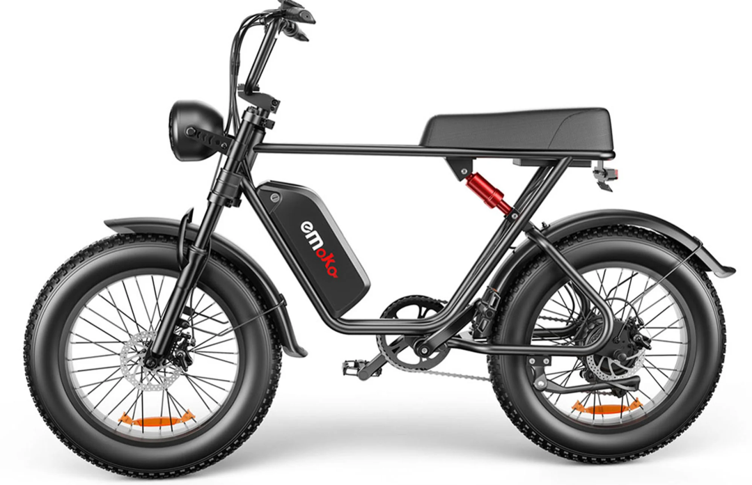 Fat Tire City E-Cruiser with Dual Shocks and 7 speed Shimano (Teen)