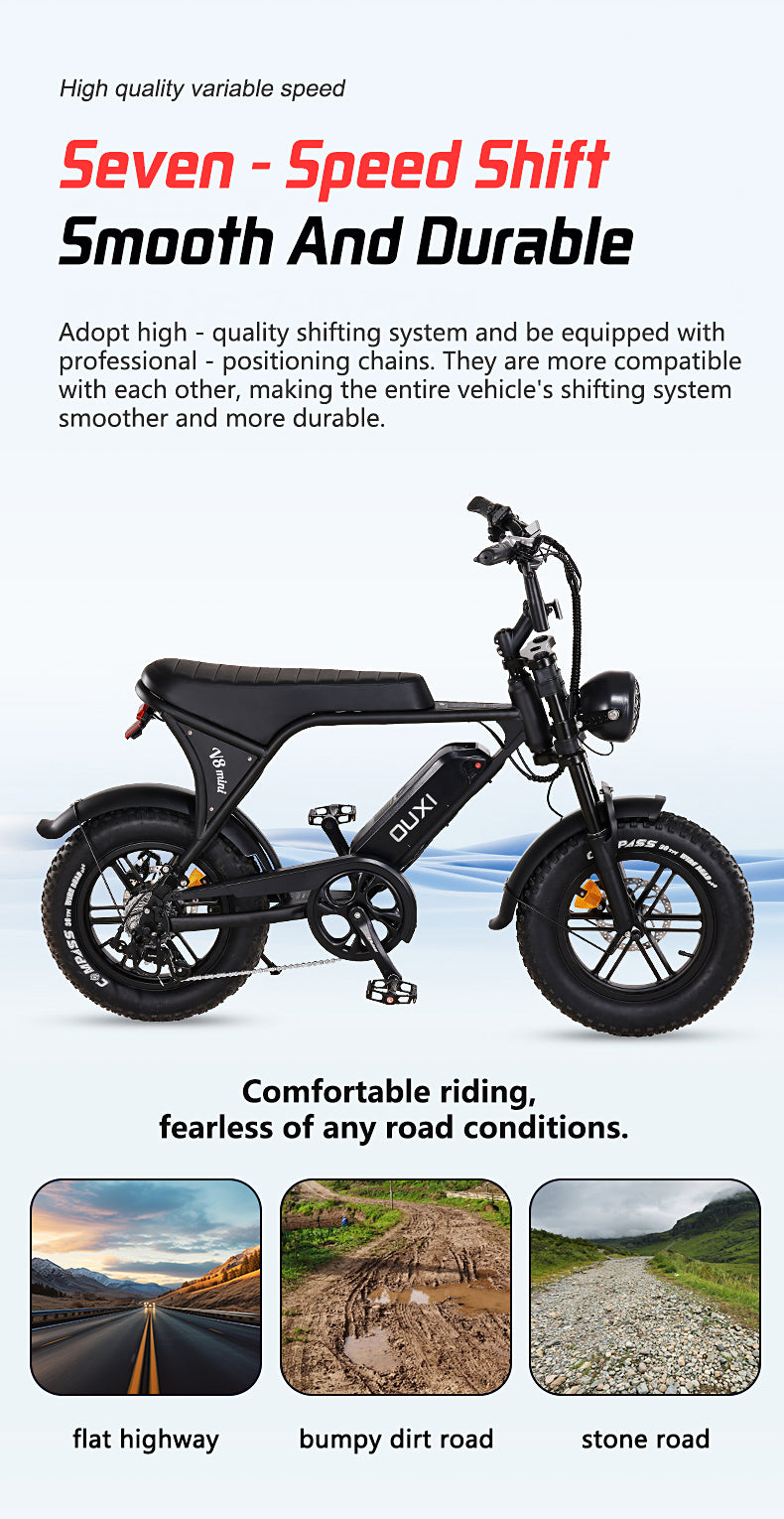 V8 Mini E-bike